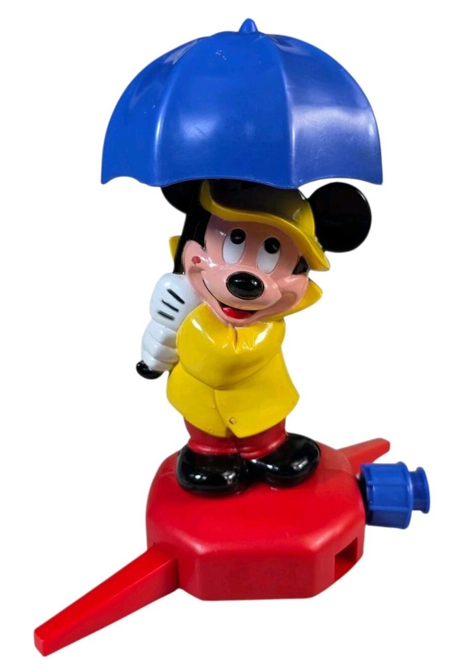 Vintage Mickey Mouse Sprinkler Head Water Hose Attachment Kids Summer Fun